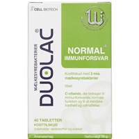 Duolac Normal+ Immunforsvar, 40 stk.